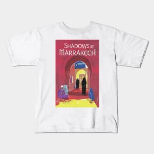 Moroccan Travel Poster: Marrakech Kids T-Shirt